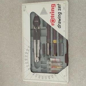 Rotring drawing set vintage